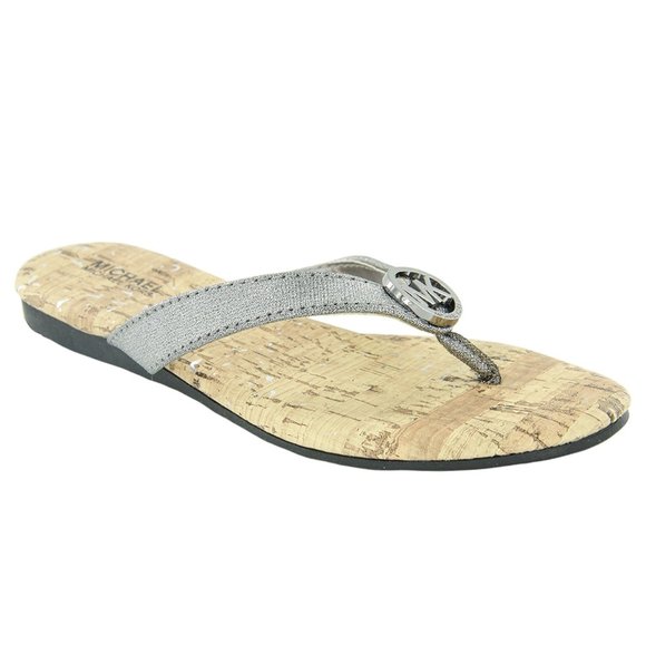 MICHAEL Michael Kors Other - Michael Kors Youth 4 Demi Macie Gunmetal Sandal